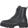 Tamaris Bottines À Lacets - Schwarz