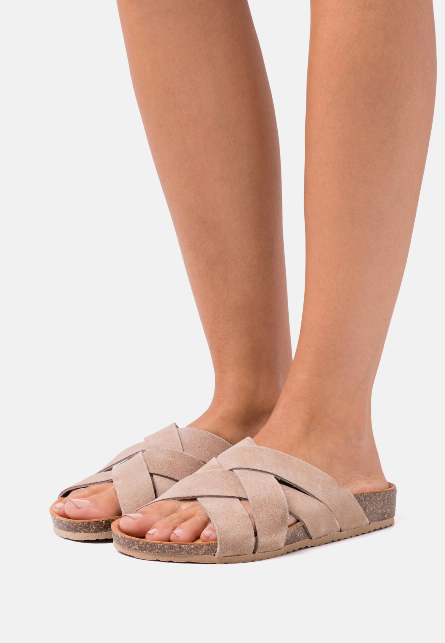 Tamaris Mules - Taupe 3 Tamaris Mules - Taupe