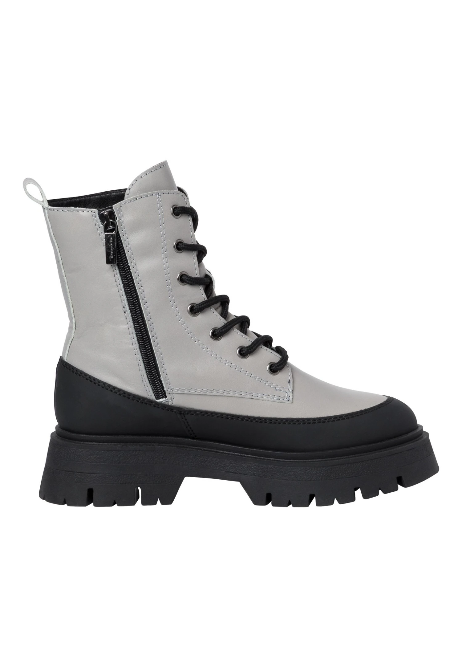 Tamaris Stiefelette - Bottines À Plateau - Grey Lea. Blk 9 Tamaris Stiefelette - Bottines À Plateau - Grey Lea. Blk – Image 7