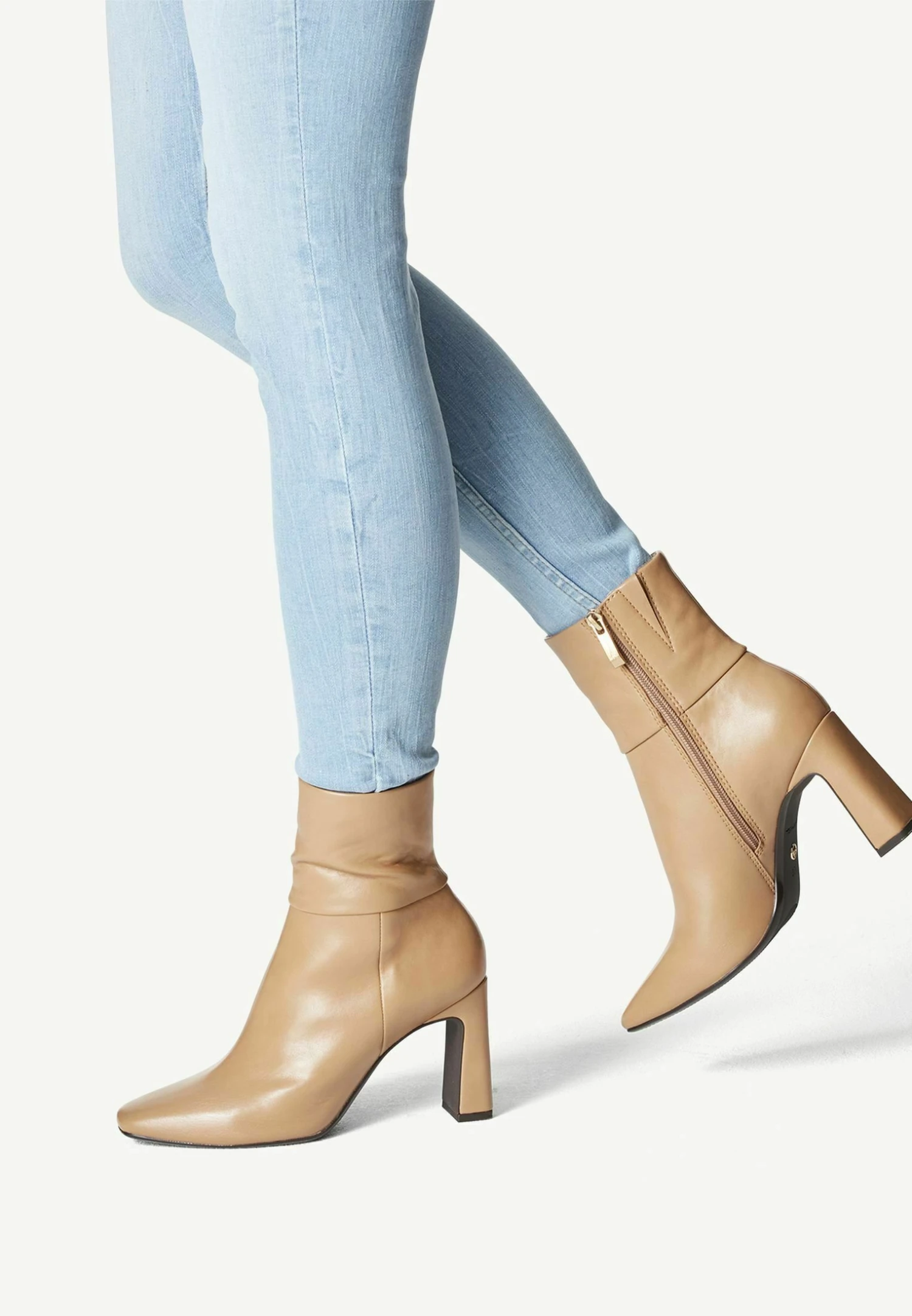 Tamaris Bottines À Talons Hauts - Camel 3 Tamaris Bottines À Talons Hauts - Camel