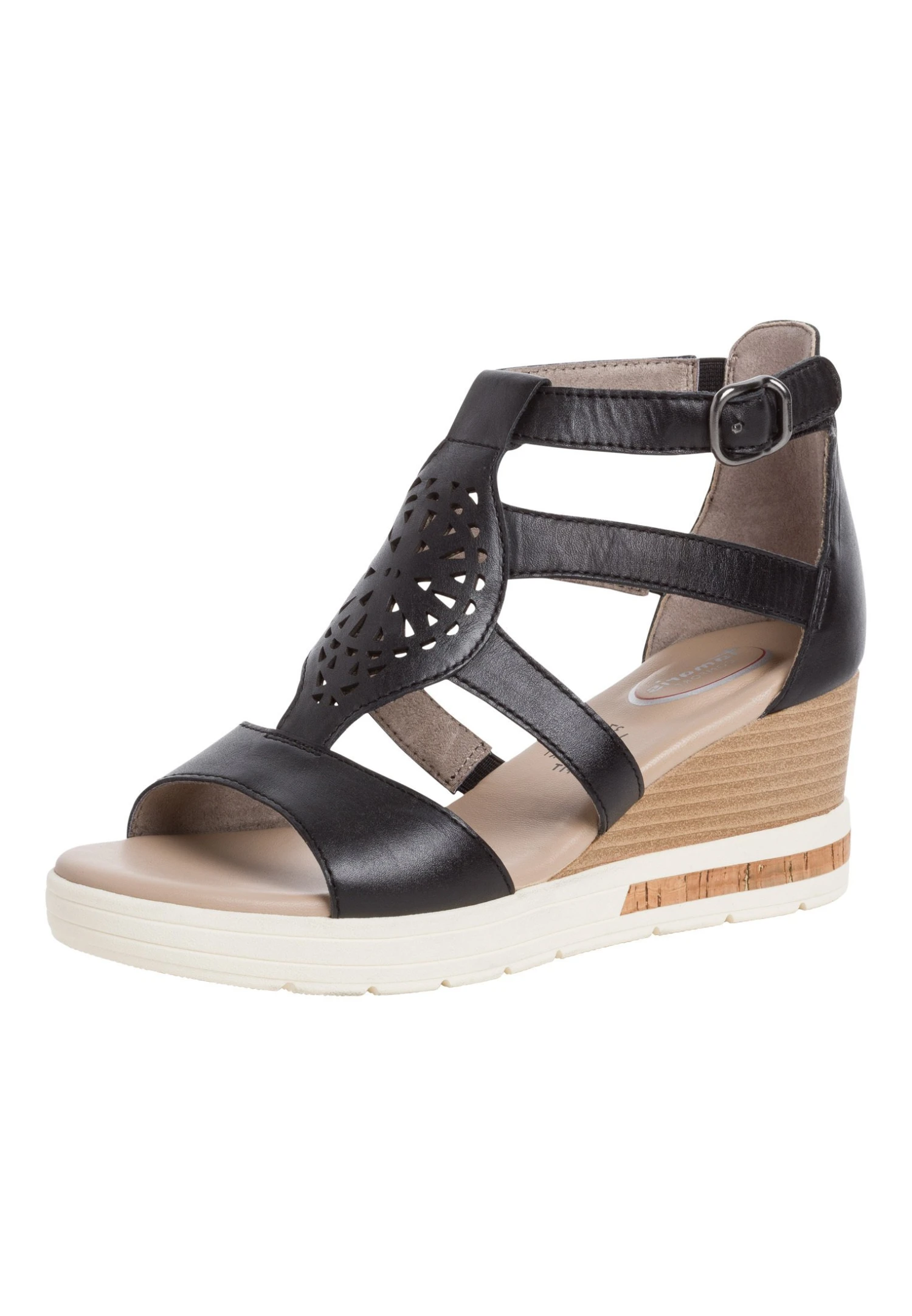 Tamaris Comfort - Sandales Compensées - Black 4 Tamaris Comfort - Sandales Compensées - Black – Image 2