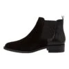 Tamaris Chelsea - Boots À Talons - Blk Sued Str