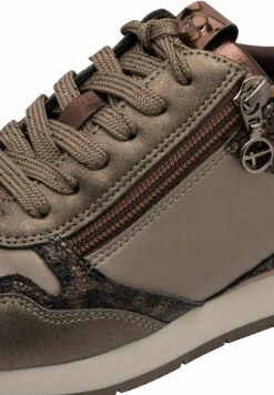 Tamaris Baskets Basses - Taupe Glam -Tamaris Soldes Magasin 089c0e74aa974626b5a401edd907e355