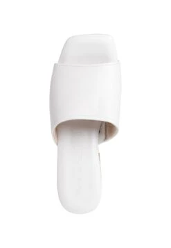 Tamaris Mules À Talons - White Leather -Tamaris Soldes Magasin 08a5e52b40db47a0ab5a4e16bcb043d2