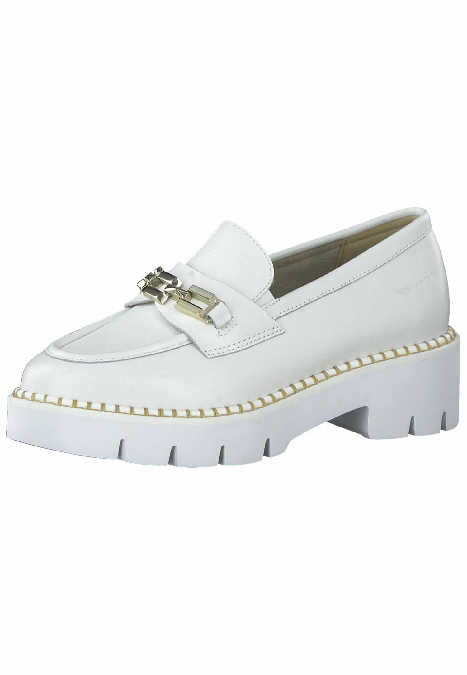 Tamaris Mocassins - White Nappa 4 Tamaris Mocassins - White Nappa – Image 2