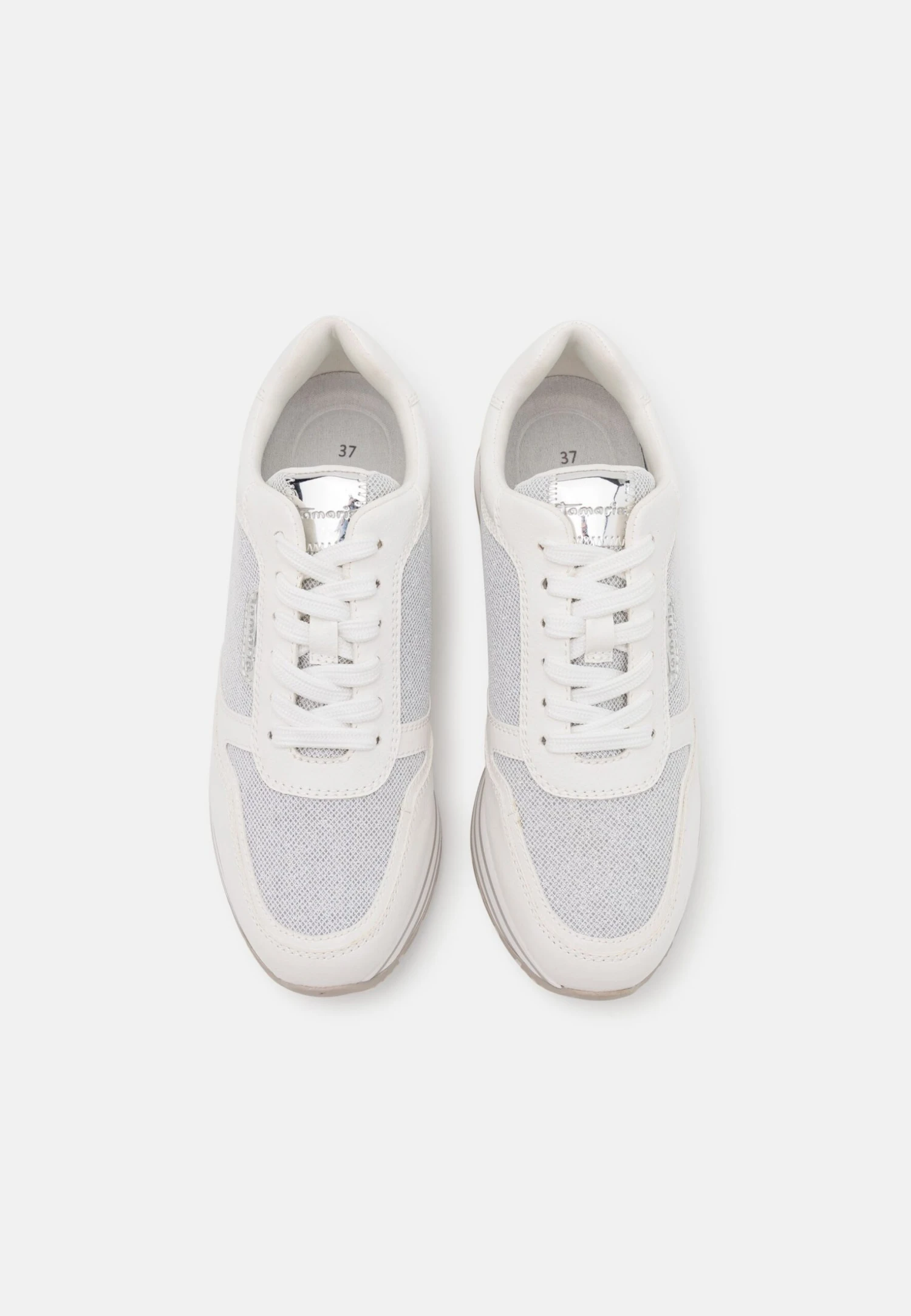 Tamaris Online Exclusive - Baskets Basses - White/Silver 8 Tamaris Online Exclusive - Baskets Basses - White/Silver – Image 6