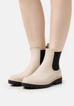 Tamaris Bottes En Caoutchouc - Ivory/Black