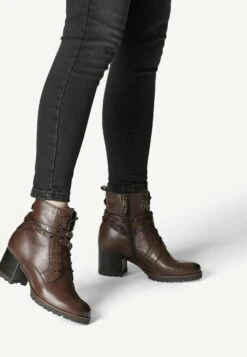 Tamaris Boots À Talons - Mahogany