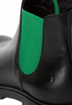 Tamaris Chelsea - Bottines - Blk Lea Green 14 Tamaris Chelsea - Bottines - Blk Lea Green -Tamaris Soldes Magasin 17753202f47642059ffe9c7fd16c77a2