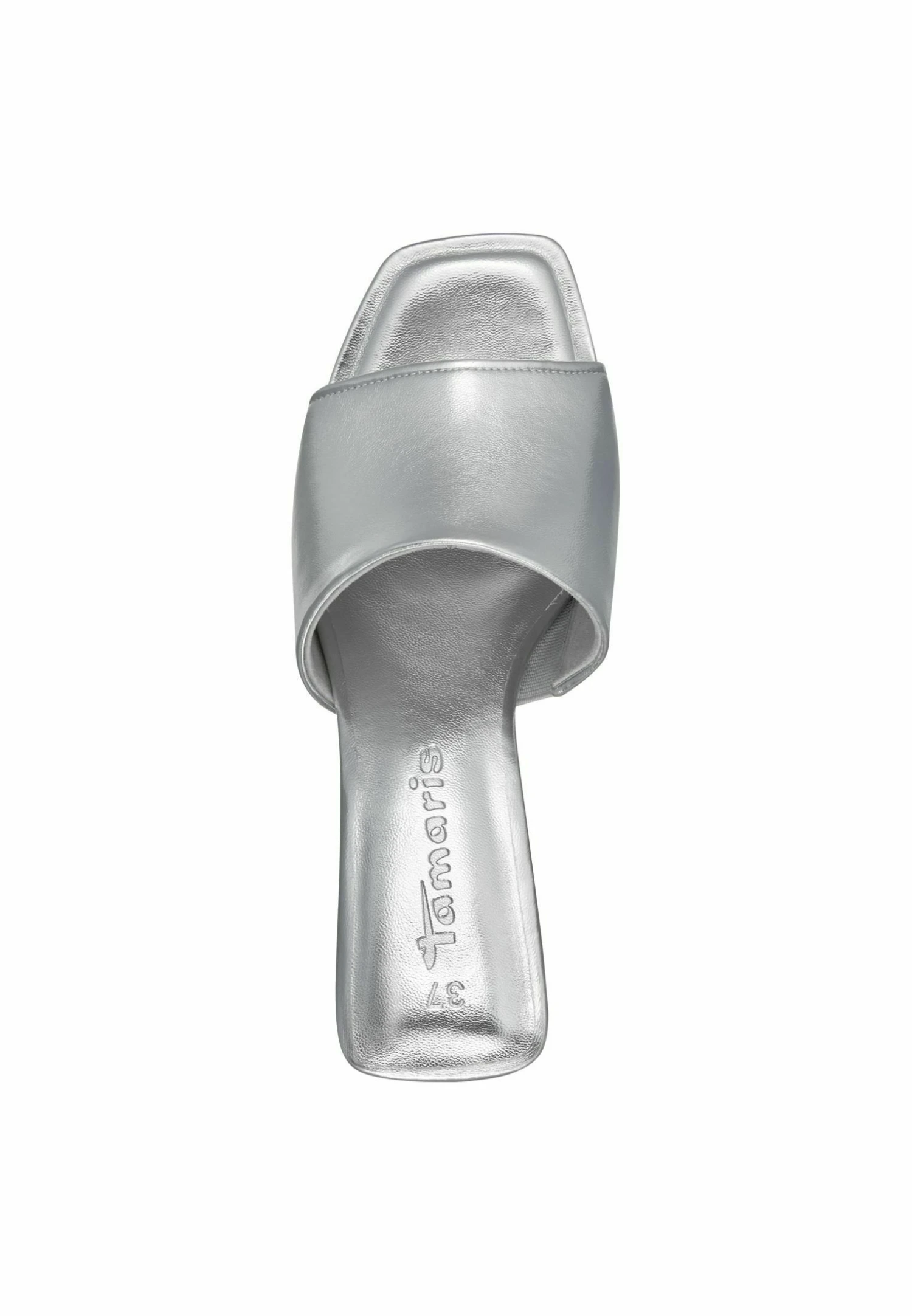 Tamaris Mules À Talons - Silver 5 Tamaris Mules À Talons - Silver – Image 3