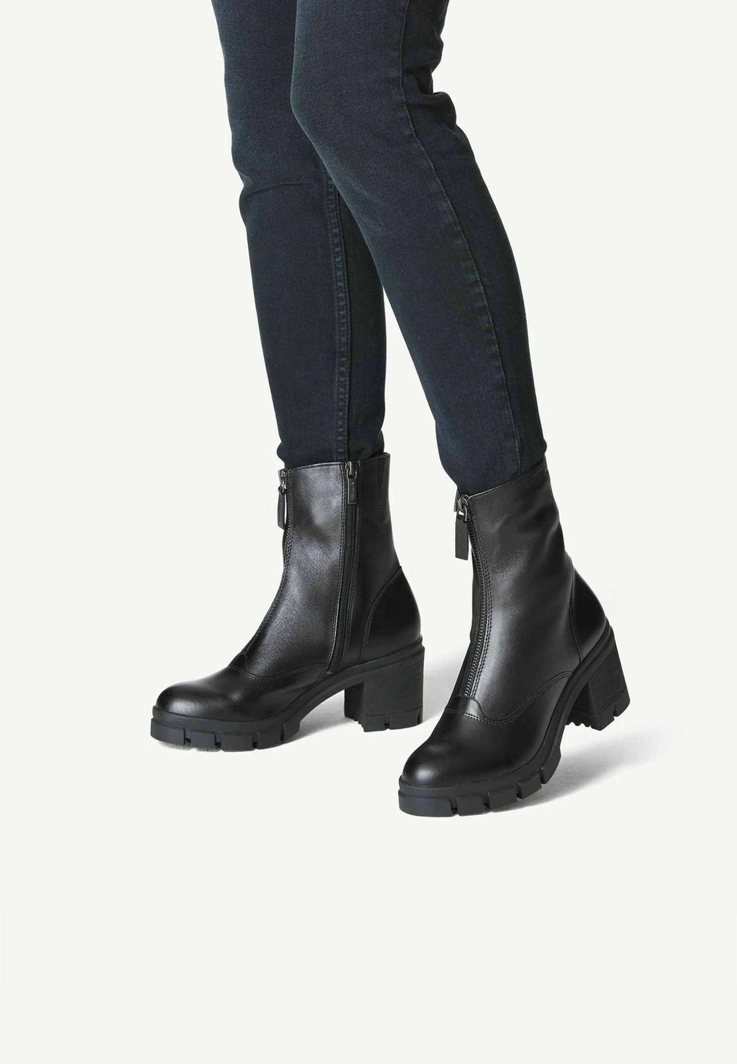 Tamaris Bottines À Plateau - Black Matt 3 Tamaris Bottines À Plateau - Black Matt