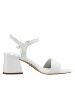 Tamaris Sandales - White Leather 15 Tamaris Sandales - White Leather -Tamaris Soldes Magasin 1a49015f8fed4215ba113add290f9705
