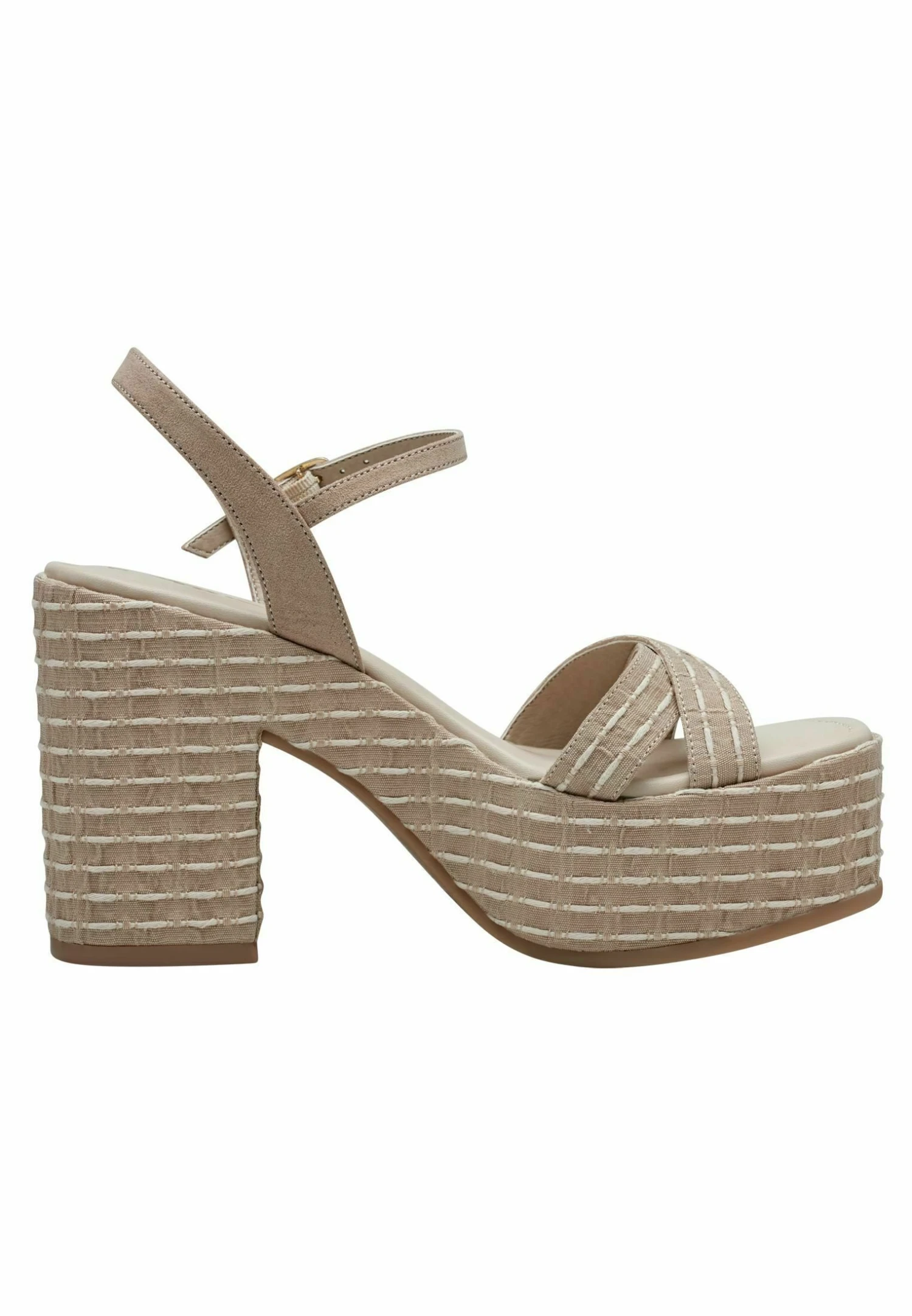 Tamaris Sandales À Talons Hauts - Beige Ivory 8 Tamaris Sandales À Talons Hauts - Beige Ivory – Image 6