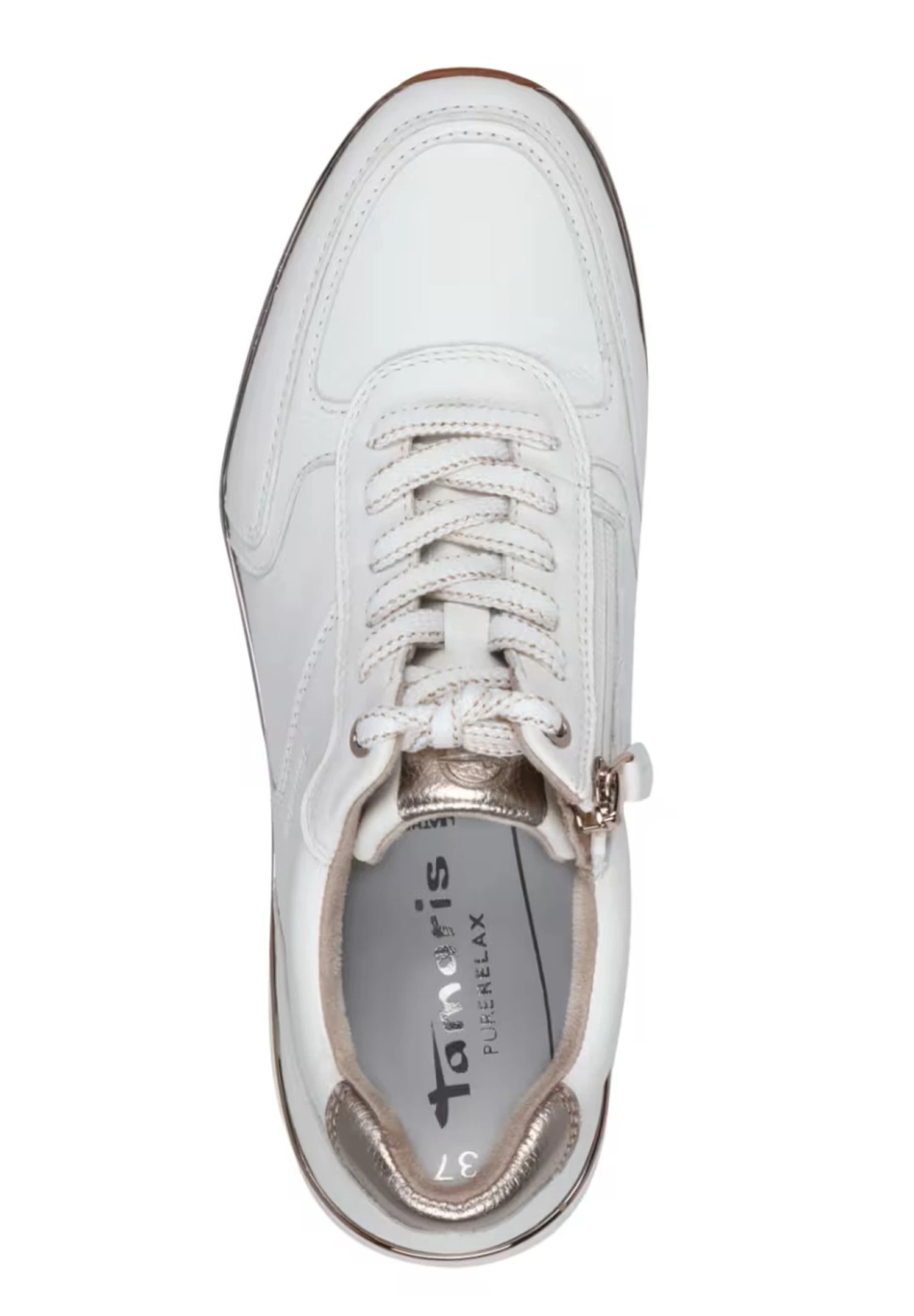 Tamaris Baskets Basses - 119 White Rose Gold 5 Tamaris Baskets Basses - 119 White Rose Gold – Image 3