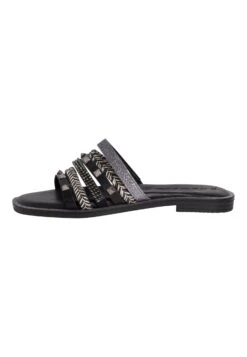 Tamaris Mules - Black Multi