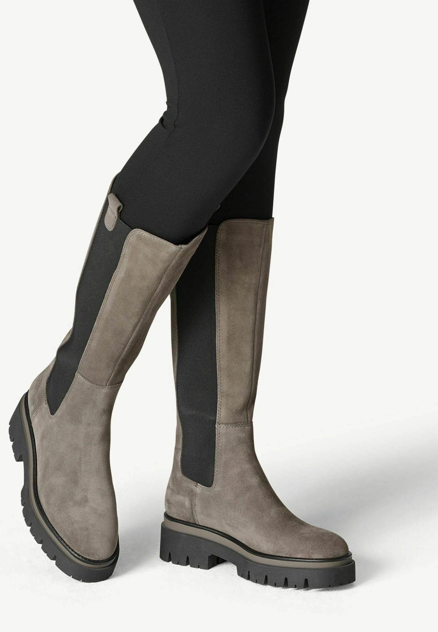 Tamaris Bottes - Grey Suede 3 Tamaris Bottes - Grey Suede