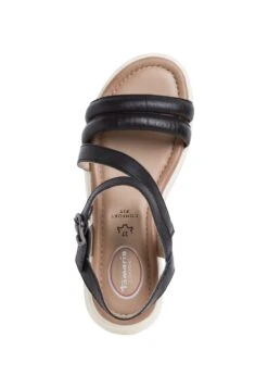 Tamaris Comfort - Sandales À Plateforme - Black Uni -Tamaris Soldes Magasin 223755a58db44e518c667db0ef594a85
