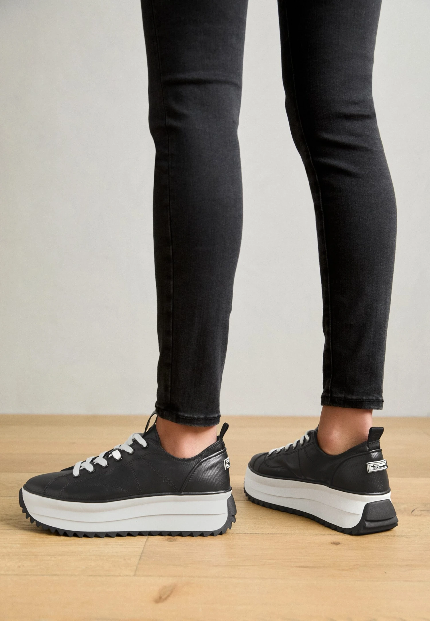 Tamaris Baskets Basses - Black Snake 14 Tamaris Baskets Basses - Black Snake – Image 12