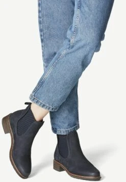Tamaris Chelsea - Boots À Talons - Navy