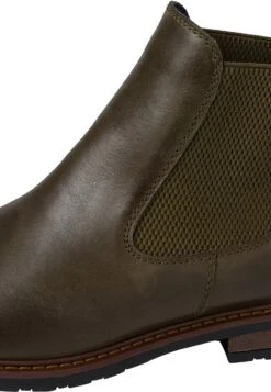 Tamaris Chelsea - Boots À Talons - Olive Leather 12 Tamaris Chelsea - Boots À Talons - Olive Leather -Tamaris Soldes Magasin 2733e9bf90484849a87e83fbd90b5f6e