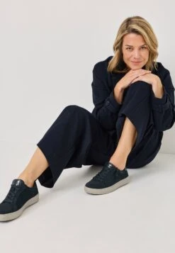 Tamaris BEQUEME SNEAKER MIT T-FLOW EFFECT - Baskets Basses - Navy Suede -Tamaris Soldes Magasin 27eb32ac812c497989c604723323ae42