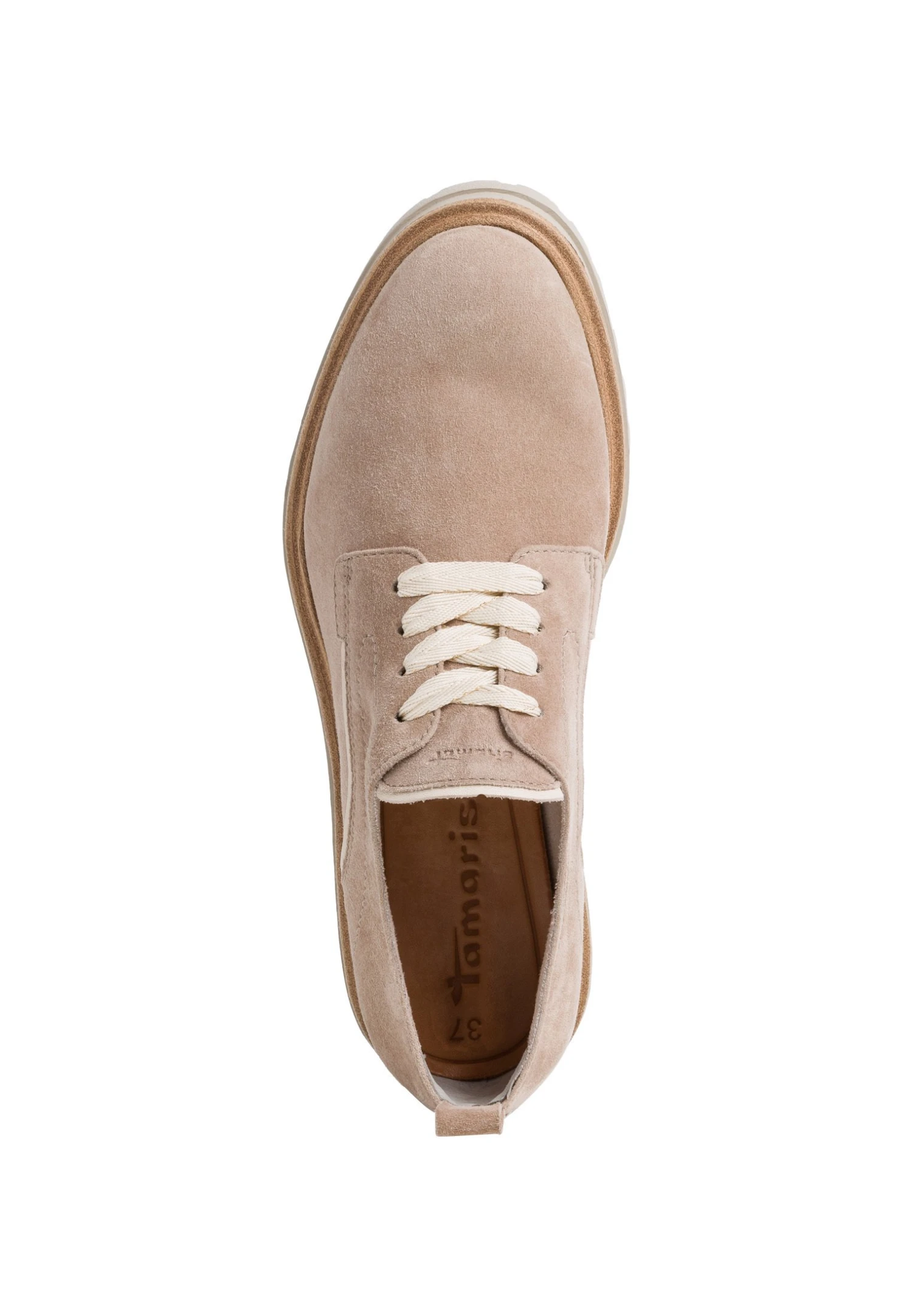 Tamaris Halbschuh - Bottines À Lacets - Taupe 6 Tamaris Halbschuh - Bottines À Lacets - Taupe – Image 4