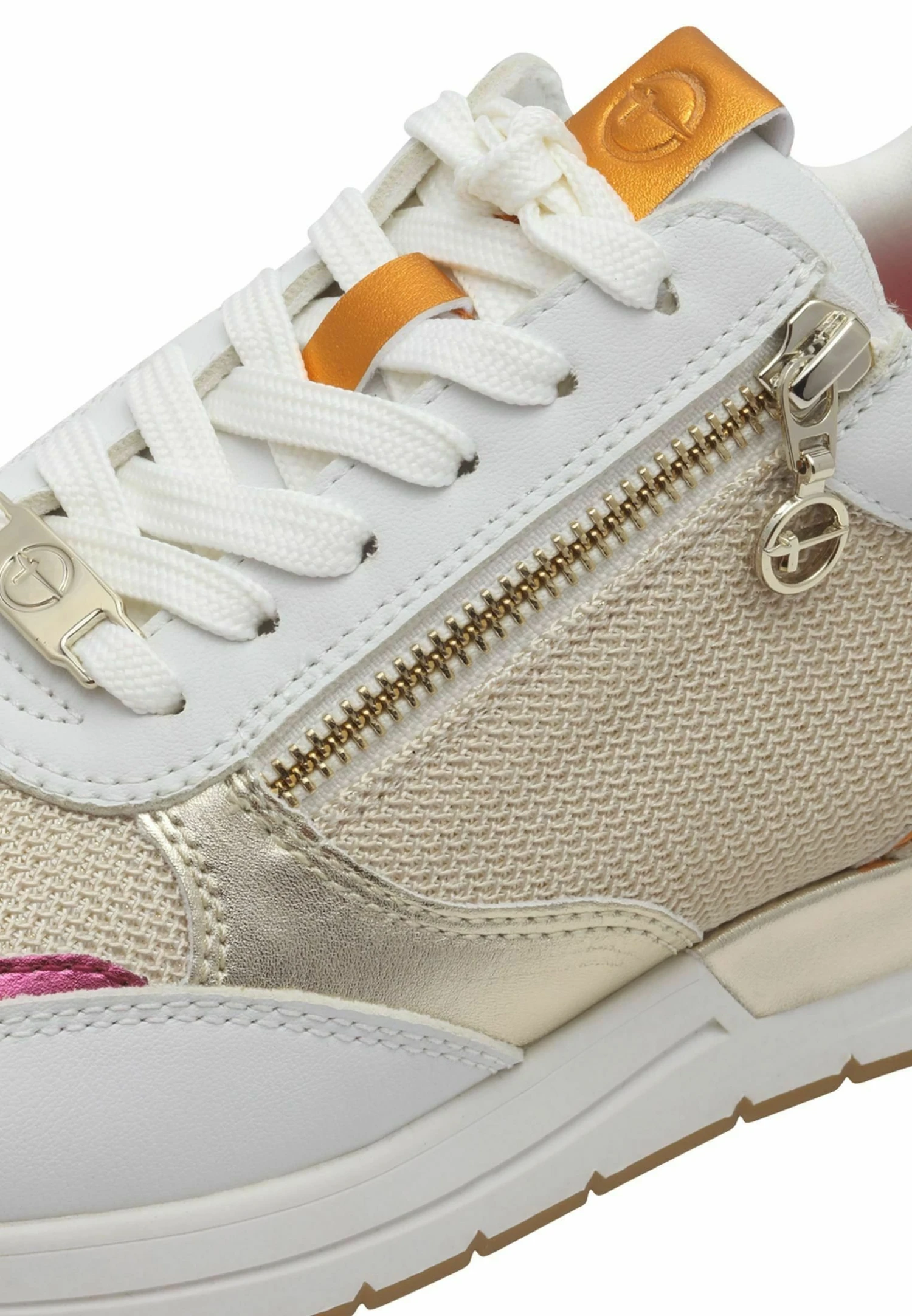 Tamaris Baskets Basses - White Lt Gold 8 Tamaris Baskets Basses - White Lt Gold – Image 6