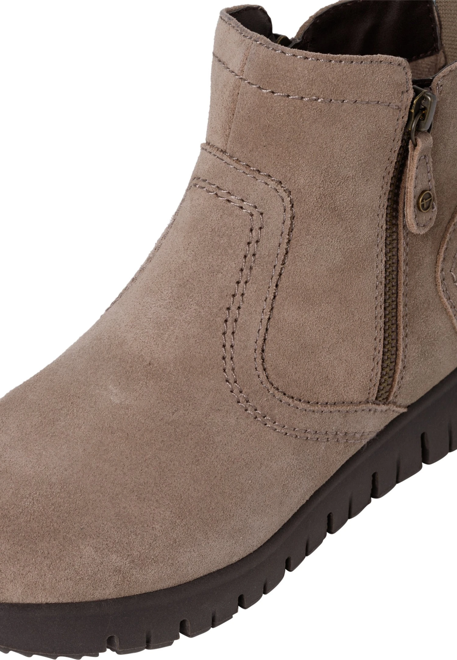Tamaris Comfort - Bottines À Plateau - Taupe 8 Tamaris Comfort - Bottines À Plateau - Taupe – Image 6