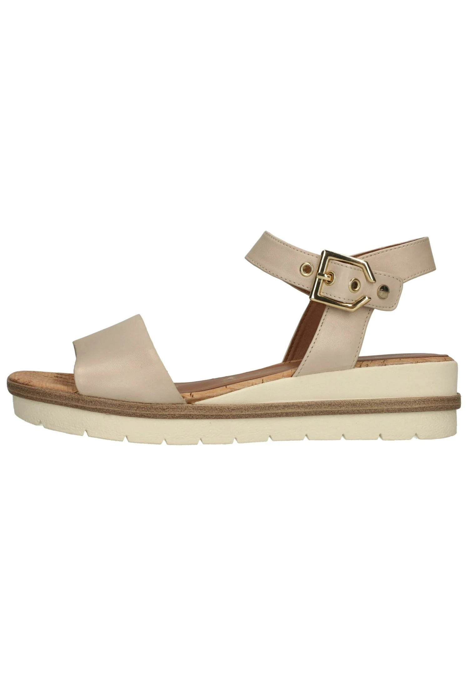 Tamaris Sandales Compensées - Ivory 3 Tamaris Sandales Compensées - Ivory