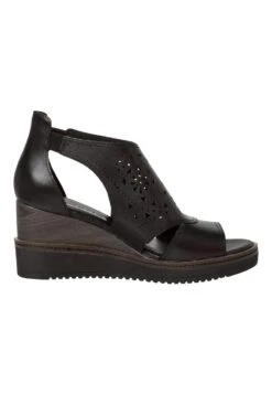 Tamaris Sandales Compensées - Black -Tamaris Soldes Magasin 2ad6cb28ecf24c408759cbcd7fd9aa50