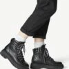 Tamaris Bottines À Lacets - Black Comb -Tamaris Soldes Magasin 2beb560310b54a94a104c381aa92f54e