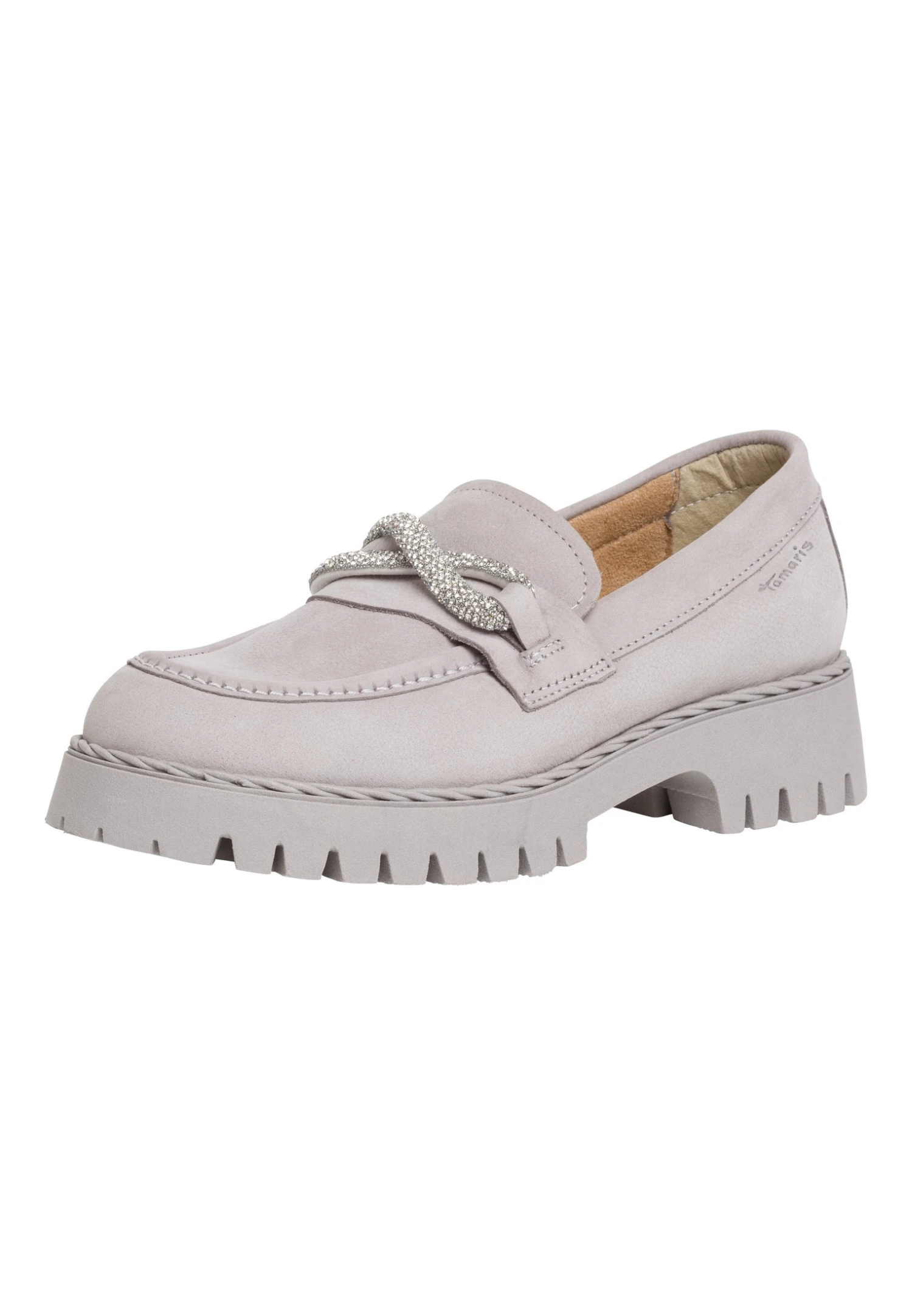 Tamaris Mocassins - Light Grey 4 Tamaris Mocassins - Light Grey – Image 2