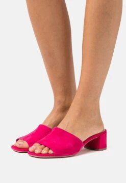 Tamaris Mules À Talons - Fuxia
