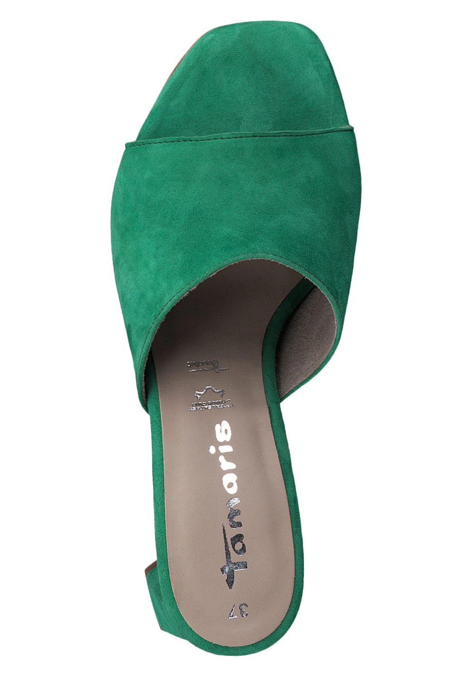 Tamaris Mules À Talons - Green 4 Tamaris Mules À Talons - Green – Image 2