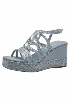 Tamaris Sandales Compensées - Light Blue -Tamaris Soldes Magasin 30ce5d0e4b6c438fb6970dc2a875b496