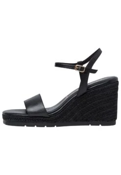 Tamaris Sandales Compensées - Black Uni