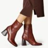 Tamaris Bottines - Cognac -Tamaris Soldes Magasin 320fcaefb7d74750809bc7d88ee9ba4e
