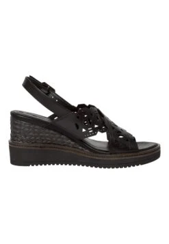 Tamaris Sandales Compensées - Black -Tamaris Soldes Magasin 32f114c8cfd94c8bbf39d04bcbf1595d