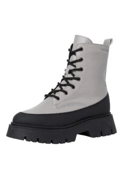 Tamaris Stiefelette - Bottines À Plateau - Grey Lea. Blk 11 Tamaris Stiefelette - Bottines À Plateau - Grey Lea. Blk -Tamaris Soldes Magasin 33ac8d4457154b99845fbfa814c91436
