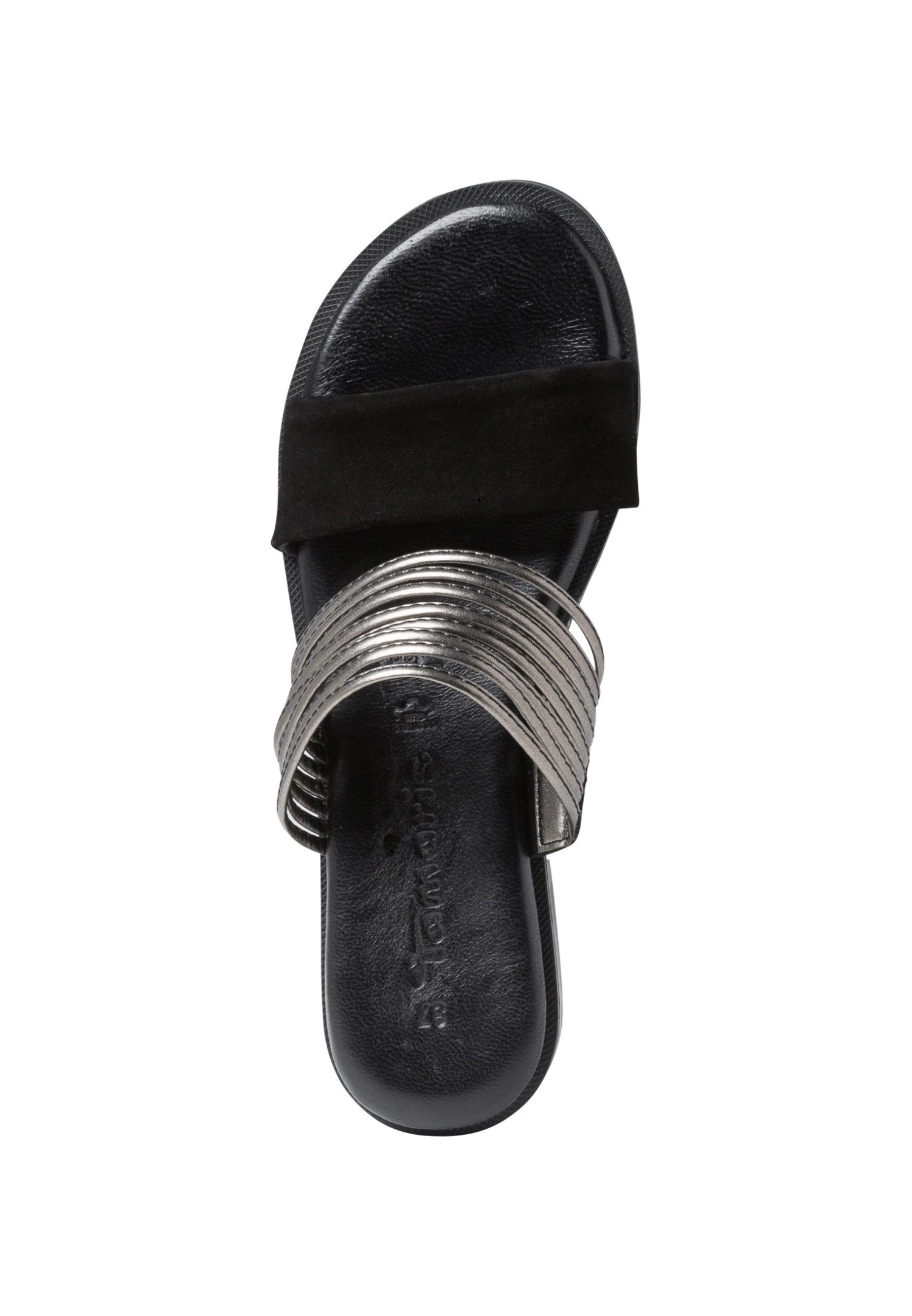 Tamaris Mules - Black Pewter 5 Tamaris Mules - Black Pewter – Image 3
