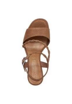 Tamaris Sandales À Talons Hauts - Camel -Tamaris Soldes Magasin 39b33fa1abd94551a5d9d55c19d9930f