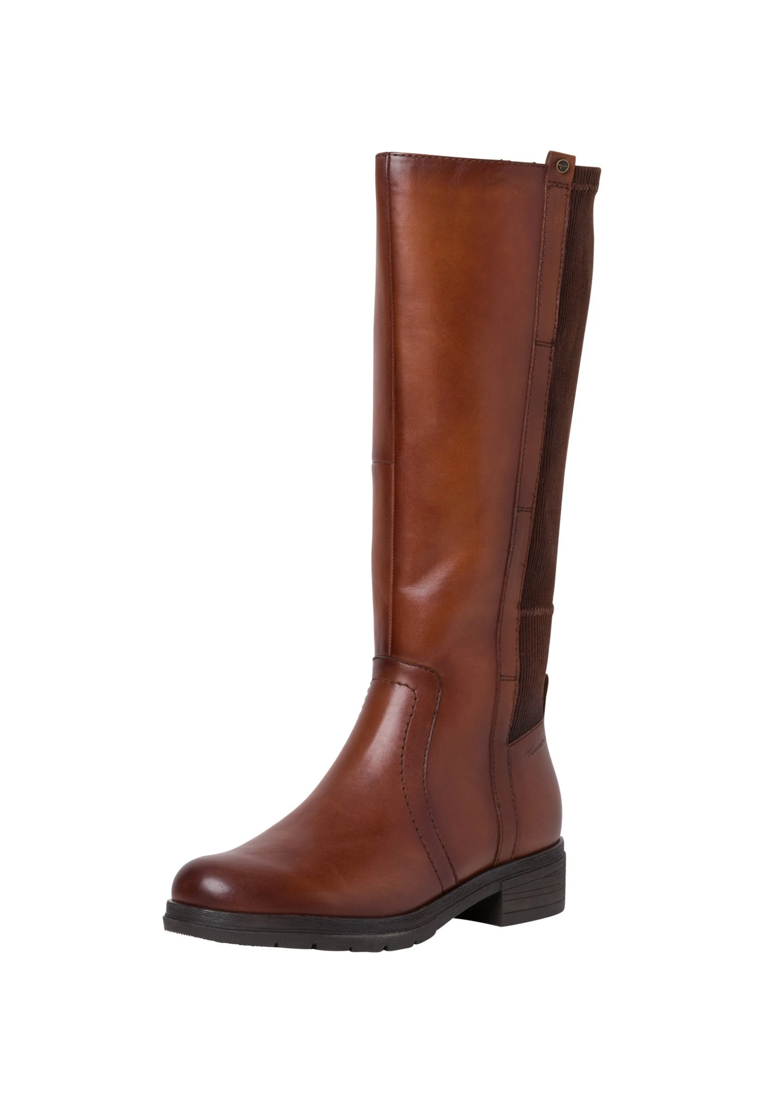 Tamaris Bottes À Plateau - Cognac 4 Tamaris Bottes À Plateau - Cognac – Image 2