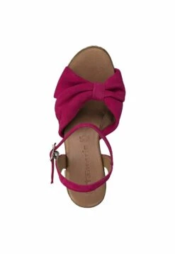 Tamaris Sandales À Plateforme - Fuxia -Tamaris Soldes Magasin 3c248eebccf449a49be661e2939736f7