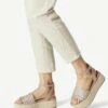 Tamaris Espadrilles - Old Rose Woven -Tamaris Soldes Magasin 3c4ea443b9a64aed9c75d1c7d61ec9fc