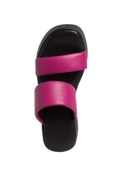 Tamaris Mules À Talons - Fuxia Black -Tamaris Soldes Magasin 3cfeaa8130db4a74bee59ed3e1499cea