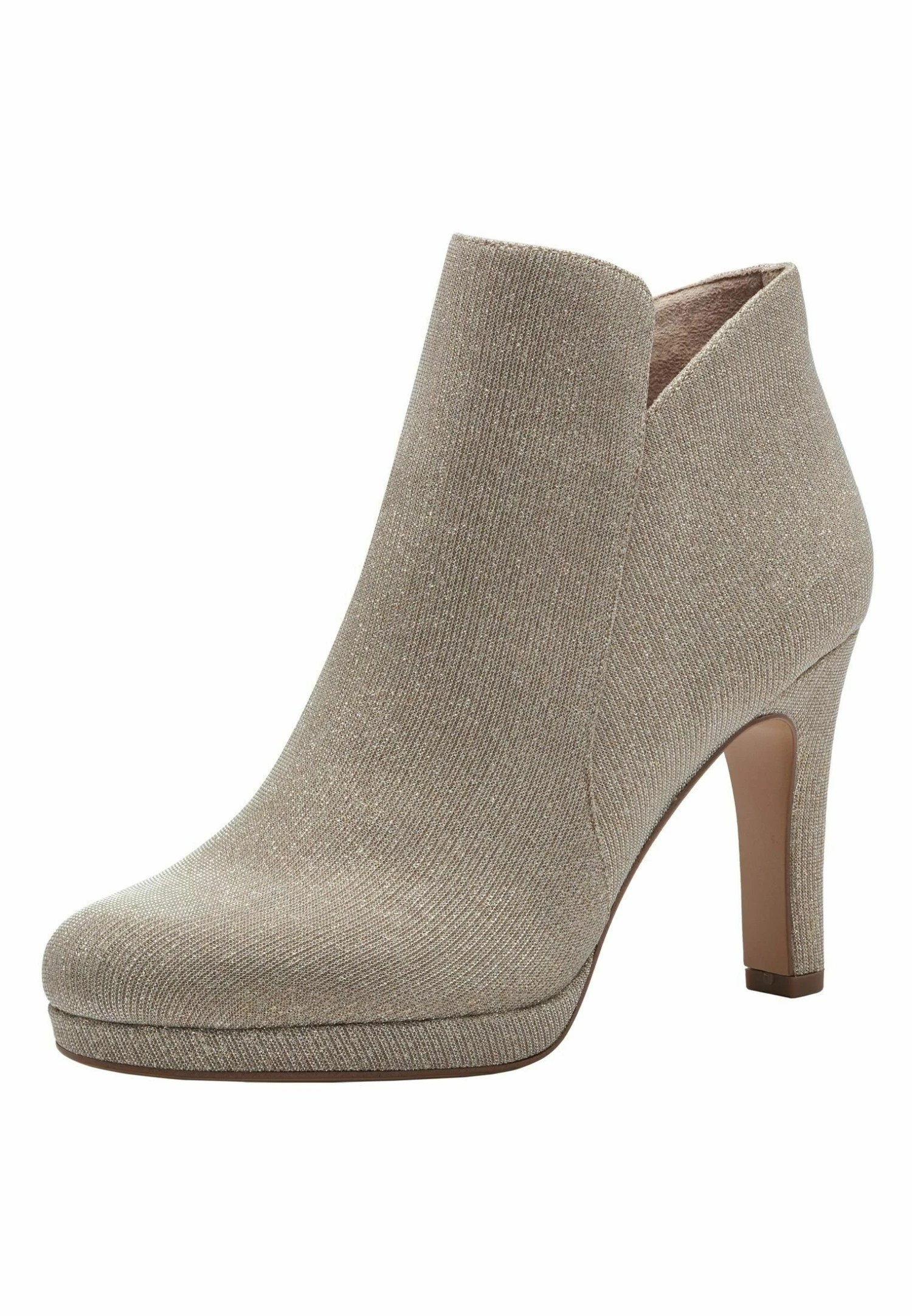 Tamaris Bottines À Plateau - Champagne 4 Tamaris Bottines À Plateau - Champagne – Image 2