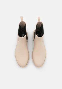 Tamaris Bottes En Caoutchouc - Ivory/Black -Tamaris Soldes Magasin 45a1057defd34299ad065e65a11678ec