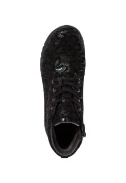 Tamaris Bottines À Plateau - Black Flower -Tamaris Soldes Magasin 4c6b2948b0c34c90a88ccea71f53b73d