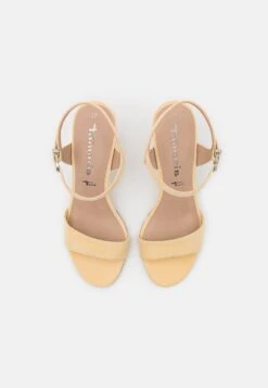 Tamaris Sandales - Soft Lemon -Tamaris Soldes Magasin 4e95b67ee65349e5a80223771124074c