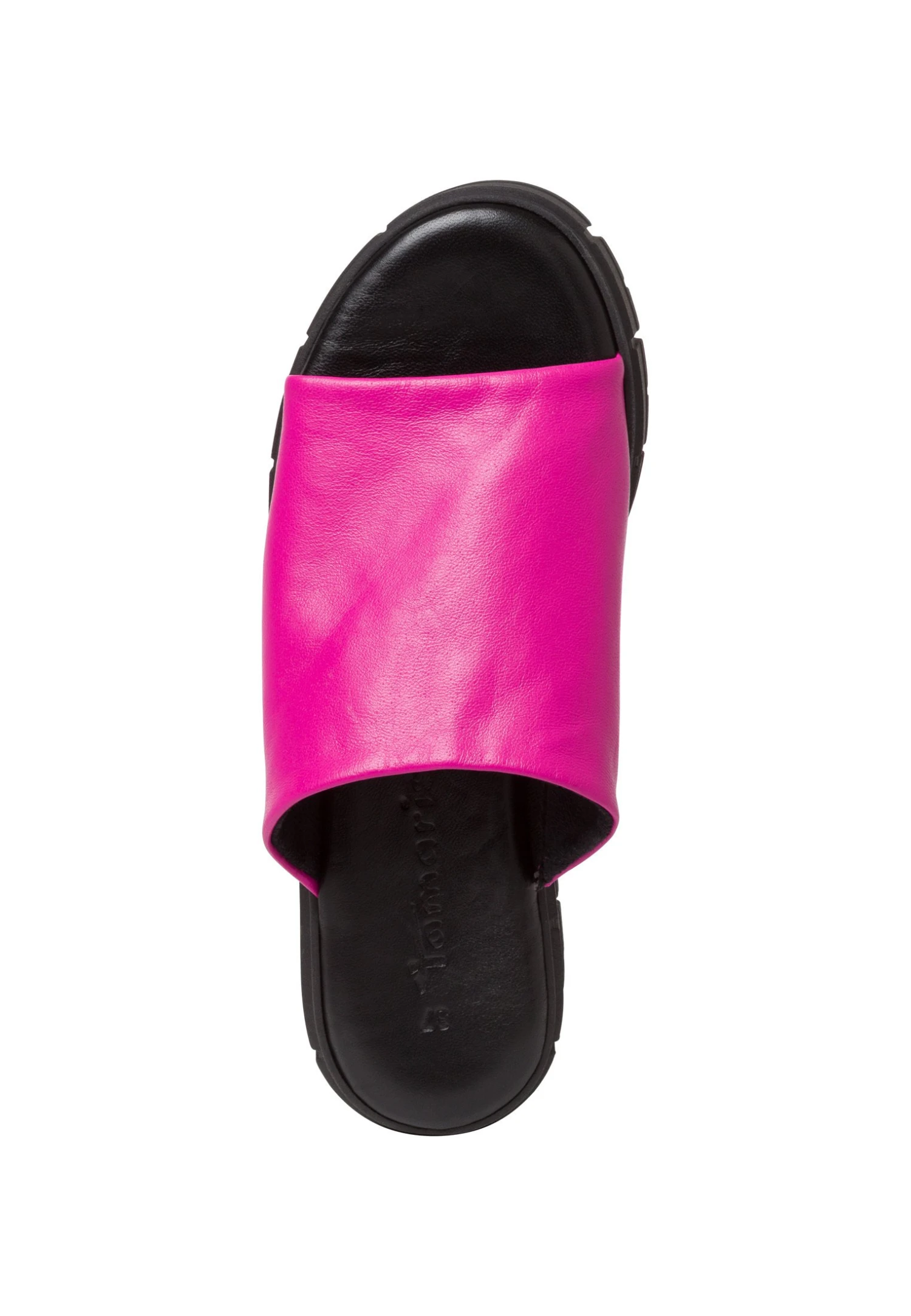 Tamaris Mules - Fuxia Black 6 Tamaris Mules - Fuxia Black – Image 4